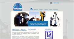 Desktop Screenshot of habilitarecursos.com.br